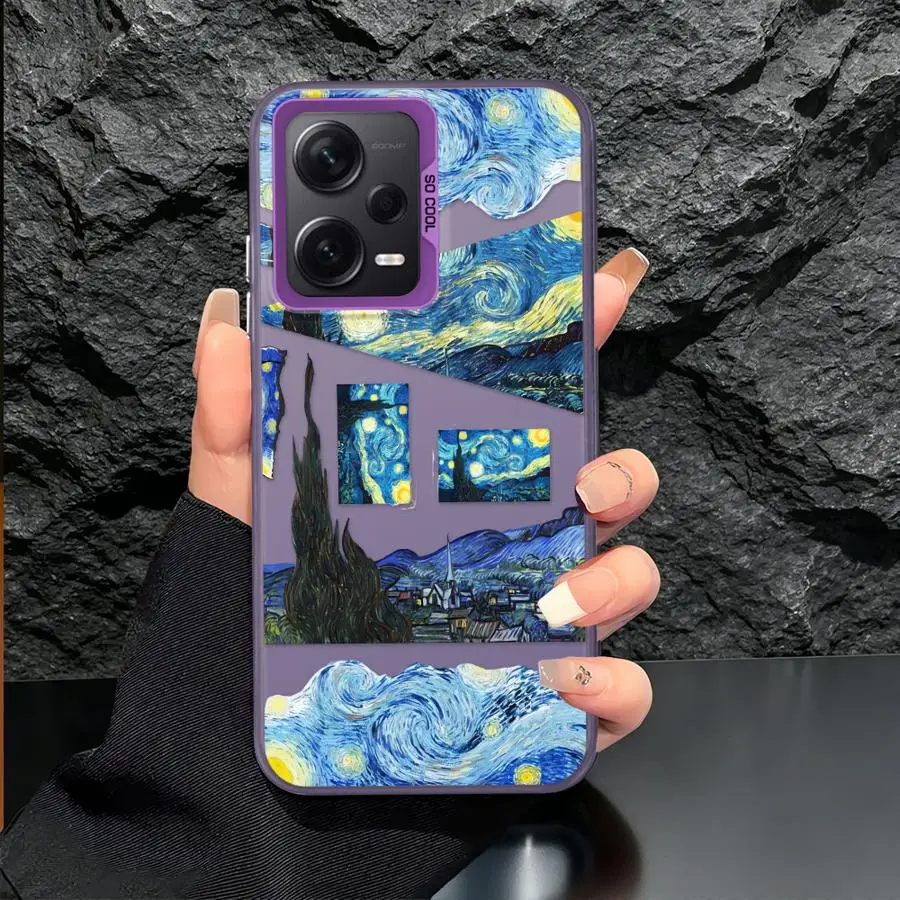 Фото Чехол «Звездная ночь» Ван Гога для Xiaomi Redmi Note 15 11 12 Pro Note 13 14 Pro Plus 11s 12s, задняя крышка для телефона №5