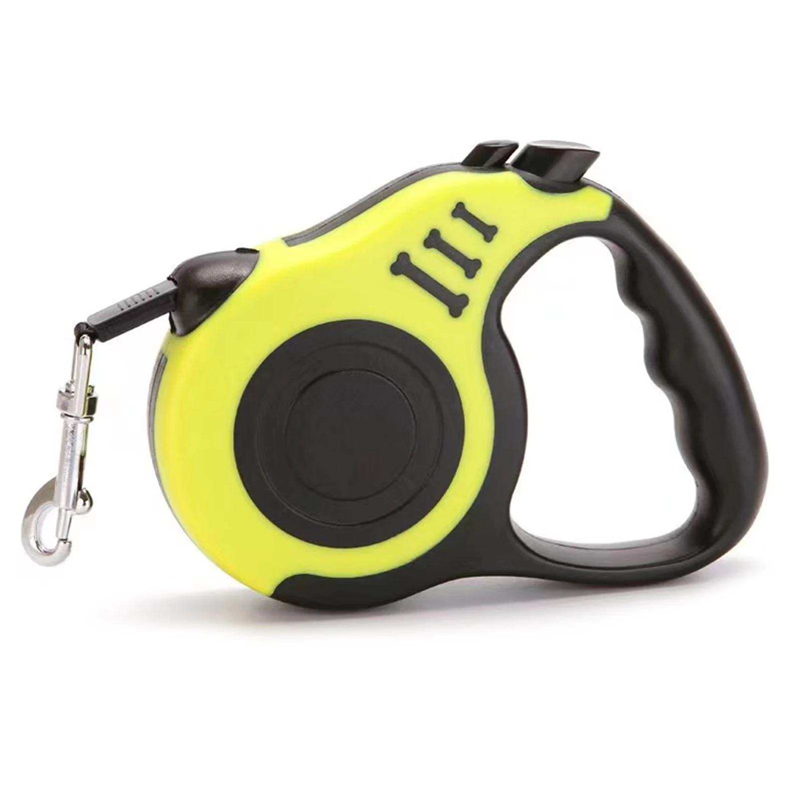 

Retractable Dog Leash One-Hand Brake Pet Walking Leash with Anti-Slip Handle for Large Breed Dogs