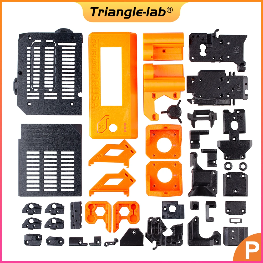 

Детали для принтера TriangleLAB PETG, для Prusa i3 MK3S, комплект для 3D-принтера MK3, обновление до MK3S