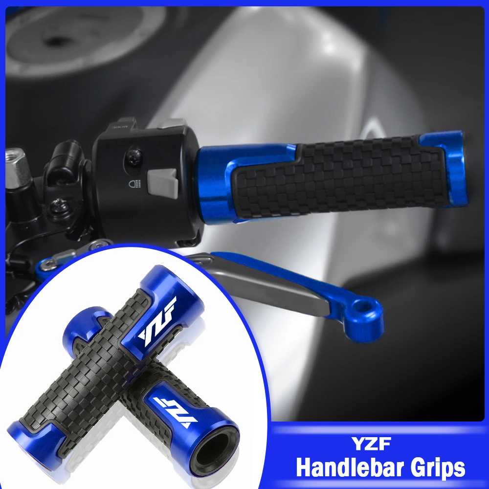 

For Yamaha YZF R1 R3 R6 R125 R15 R25 YZFR1 YZFR3 YZFR6 YZFR125 YZFR15 YZFR25 CNC Motorcycle Handlebar Grips Handle Hand Bar Grip