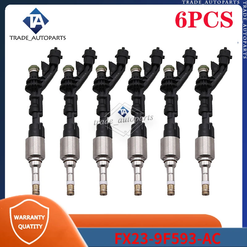 

FX23-9F593-AC для 2014-2015 Jaguar F-Type 2013-2014 Jaguar XF XFR XFR-S XJ L топливный инжектор 6 шт.