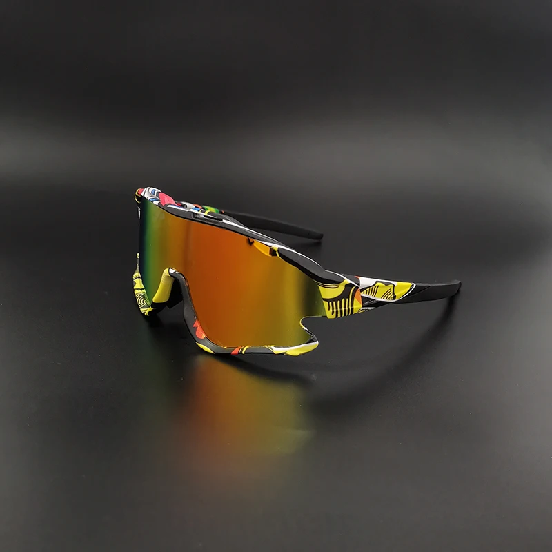 

UV400 Bike Glasses 2023 Men Women Sport Cycling Sunglasses MTB Running Riding Goggles Male Bicycle Eyewear Cyclist Eyes Lenses