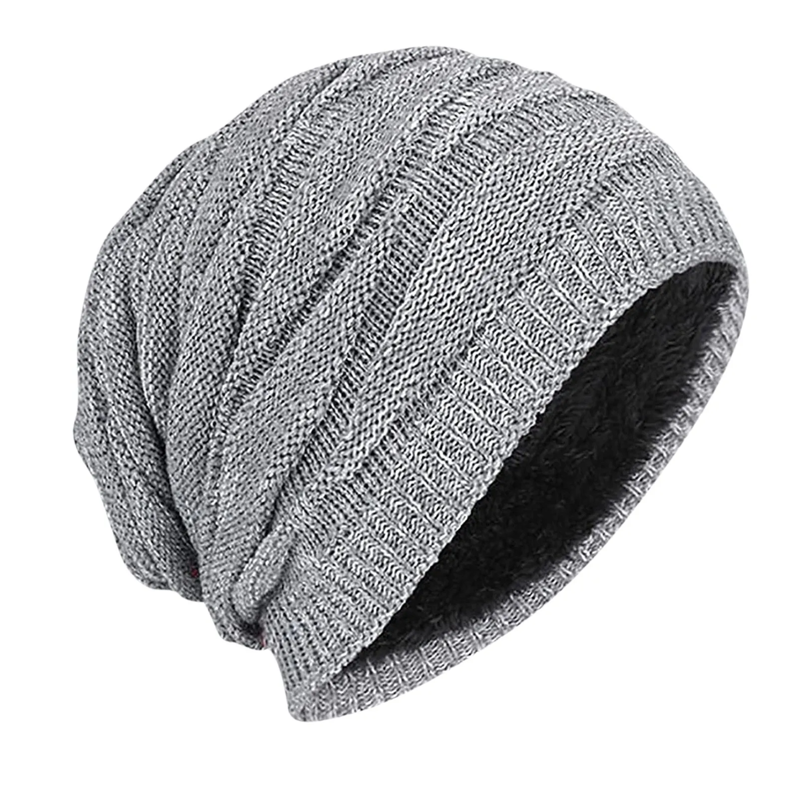 

Warm Winter Beanie Soft Hats Slouch Men Knitted Plush Hat Hat Women Hat Baseball Caps Male Cheap Gorras Casual