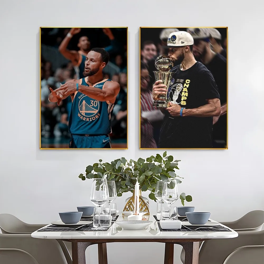 1 шт. плакат Стивена карри самоклеящаяся искусство Настенный декор для кофейни