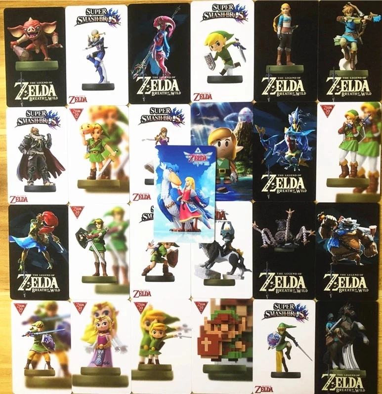 Для Amxxbo BOTW Zeldas the Legend Breath of wild аксессуары TLOZ ntag215 ярлыки игровые стандартные карты
