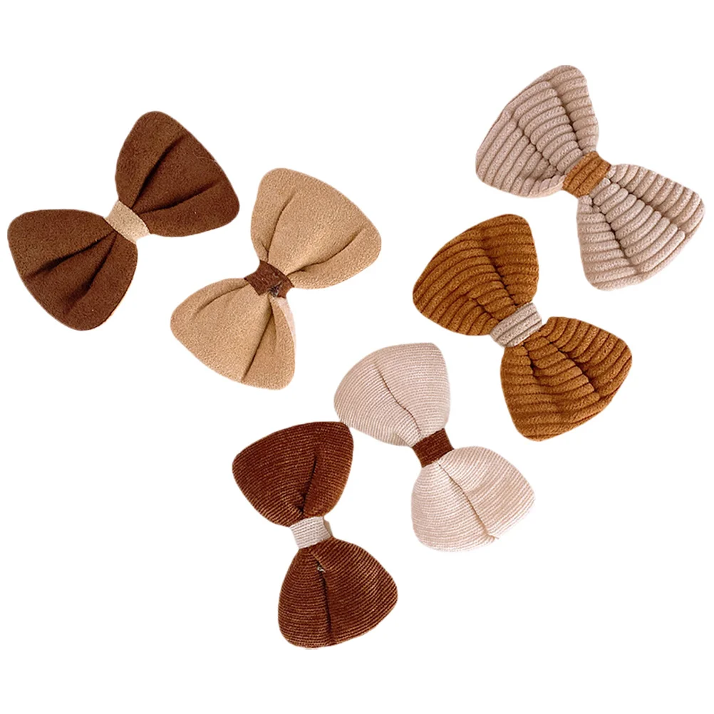 

6pcs Hair Bow Clips Barrettes Girls Hair Accessories Girls Hair Ornaments