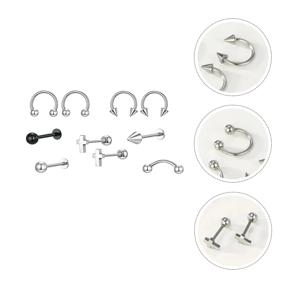 

10 шт., декоративные украшения для ушей