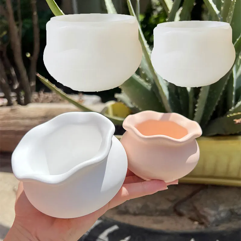 Aquatique Бетонный Подсвечник Зебра Горшок Для Растений Лоток Хранения В Форме