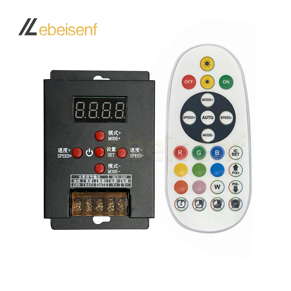 

RGB контроллер Lebeisenf T-500 SPI TTL 5Key 2048 пикселей