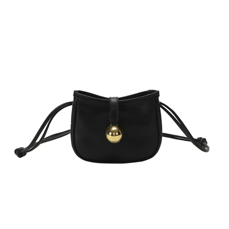 Текстурная модная сумка через плечо Новая женская Повседневная однотонная на