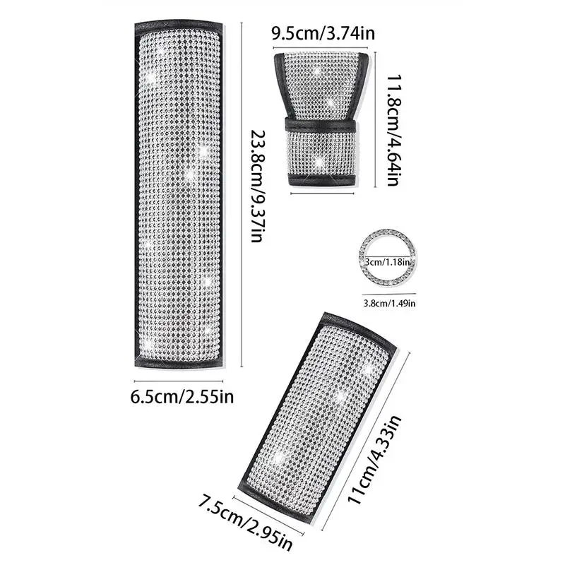 

6 шт., задние накладки для ручных тормозов