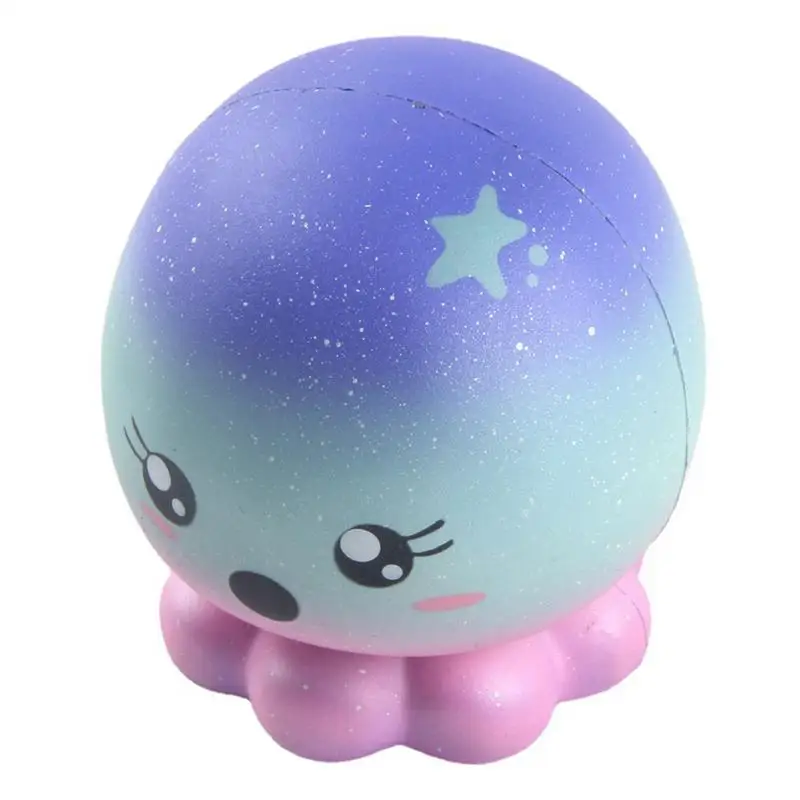 

Creative Cute Cartoon Octopus Toy Squeeze Rebound Leisure Time Toy Large Starry Sky Pinch Crafts Ornaments Stress Relief Toys