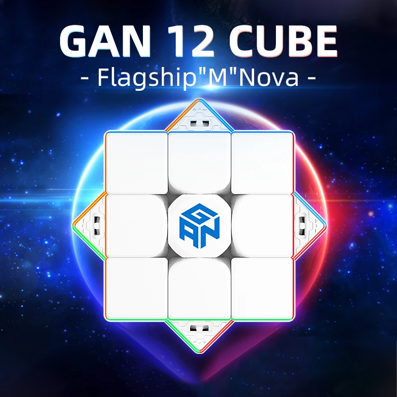 

GAN 12 Maglev UV Magnetic Magic Speed Cube Gan 12 Professional Puzzle GAN 12M Magnetic Levitation GAN12 Fidget Toys Cubo Magico