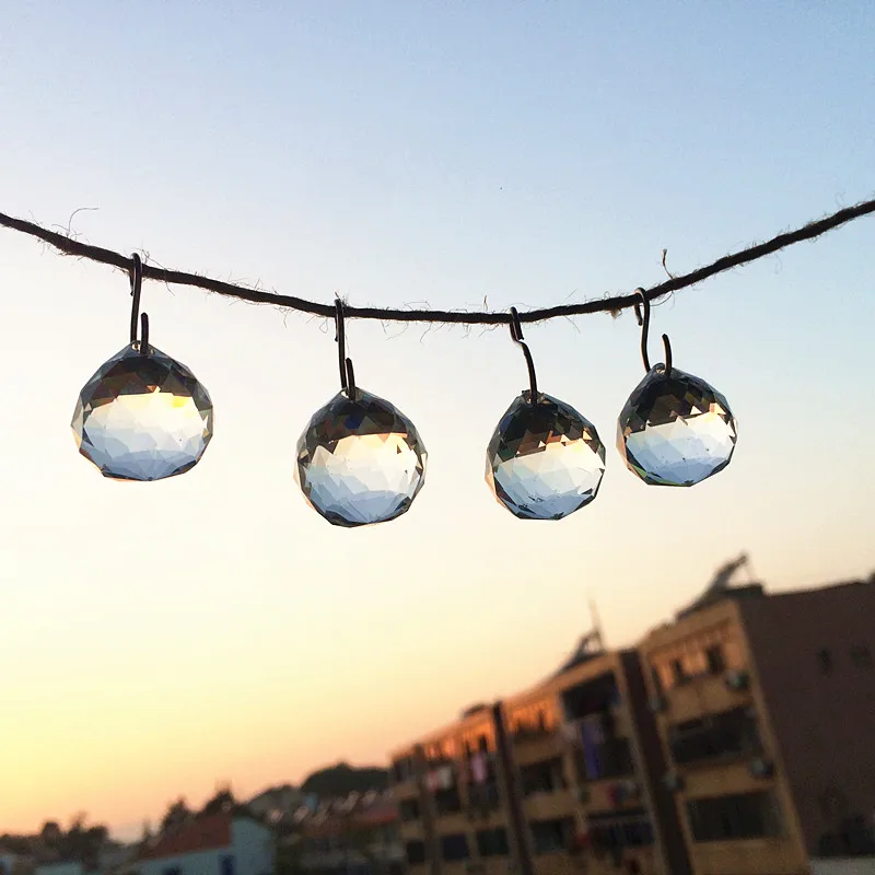 20 мм 1000 шт. оптовая цена Хрустальная граненая люстра K9 сферическая стеклянная