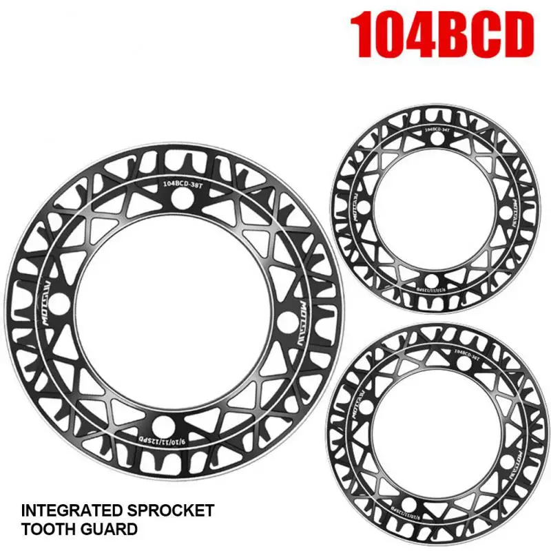 Crank Chainwheel Protection Chain Piece One-piece Durable Protective Cover Bicycle Accessories Bike Crankset 34t 36t 38t
