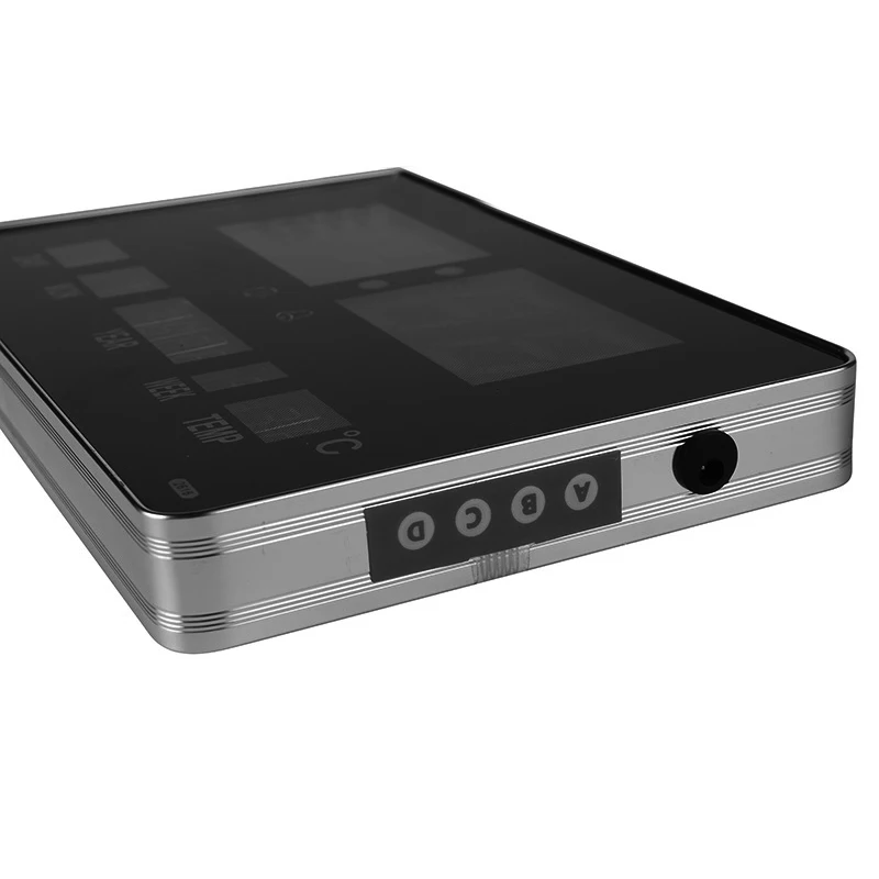 Светодиодный цифровые настенные часы с температурой датой месяцем годом