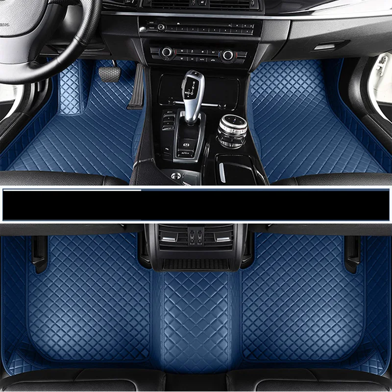 

Custom Leather Car Floor Mats For Fiat 500L 500X 124 Spider Barchetta 500C Freemont Tipo 126P Strada DUCATO Auto Carpets Covers