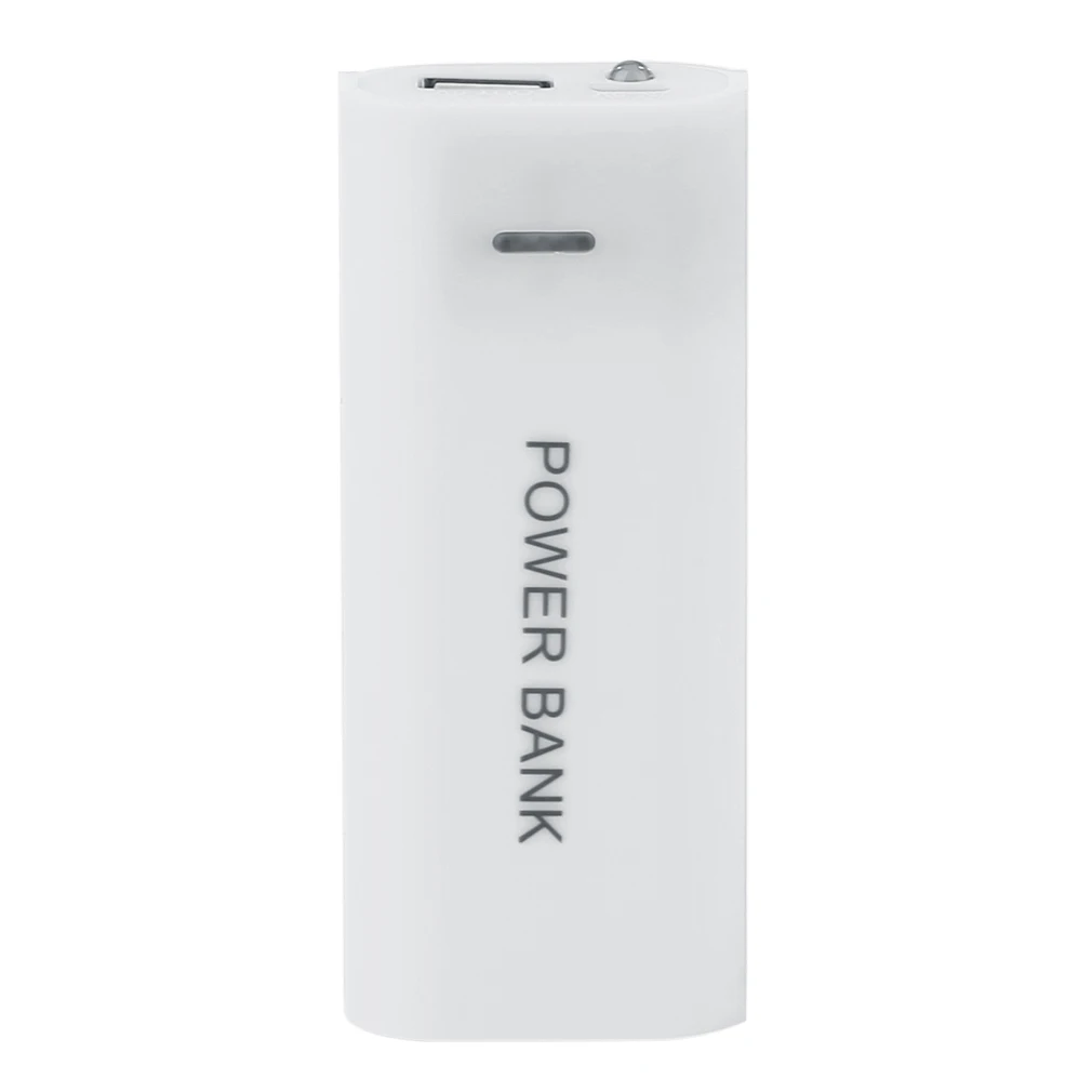 

Multicolor Optional USB Mobile Power Bank Case Cover New Portable 5600mAh External Battery Charger Powerbank Case