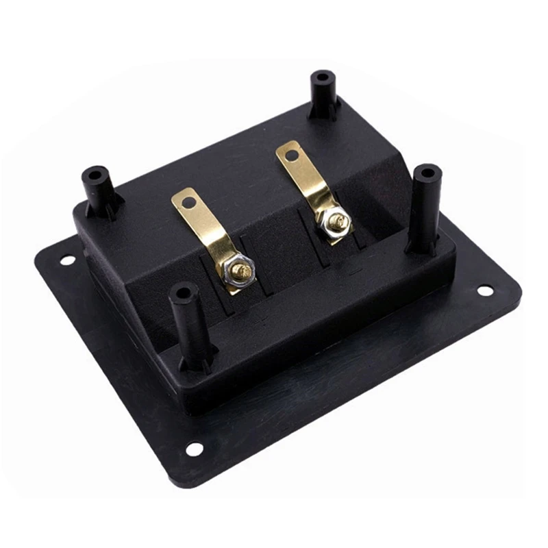 

2 Positions Junction Box Screw Clip Speaker Box Terminal Board Plate
