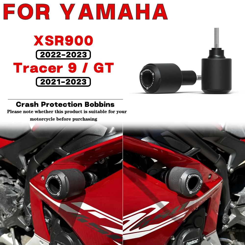 Для YAMAHA XSR900 Tracer 9 2021-2023 рама мотоцикла защита от столкновений ползунки падения для