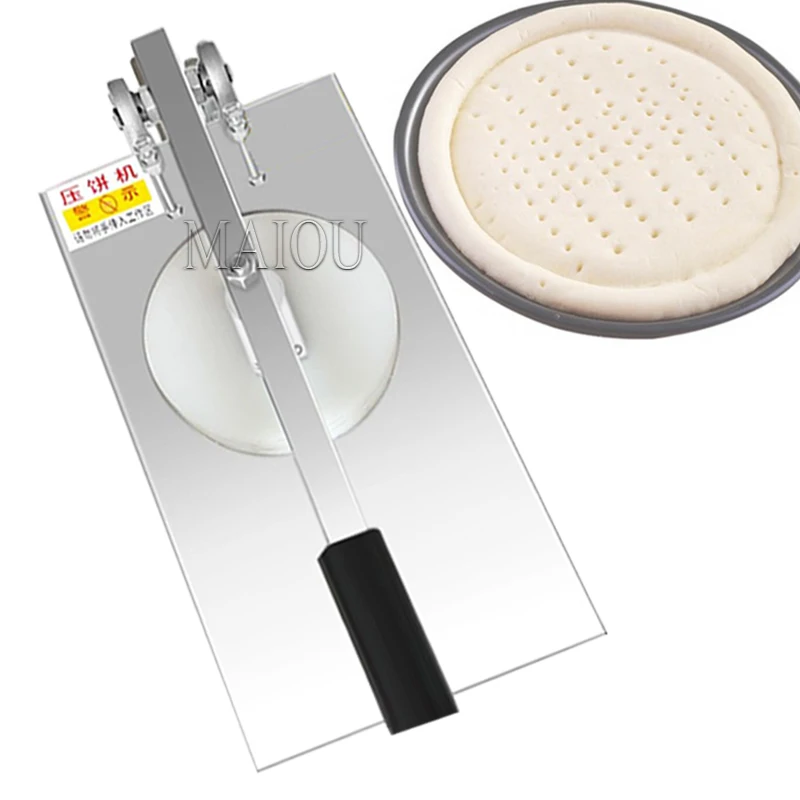 

Stainless Steel Household Pizza Dough Pastry Manual Press Machine Flour Tortilla Maker Dough Press Machine