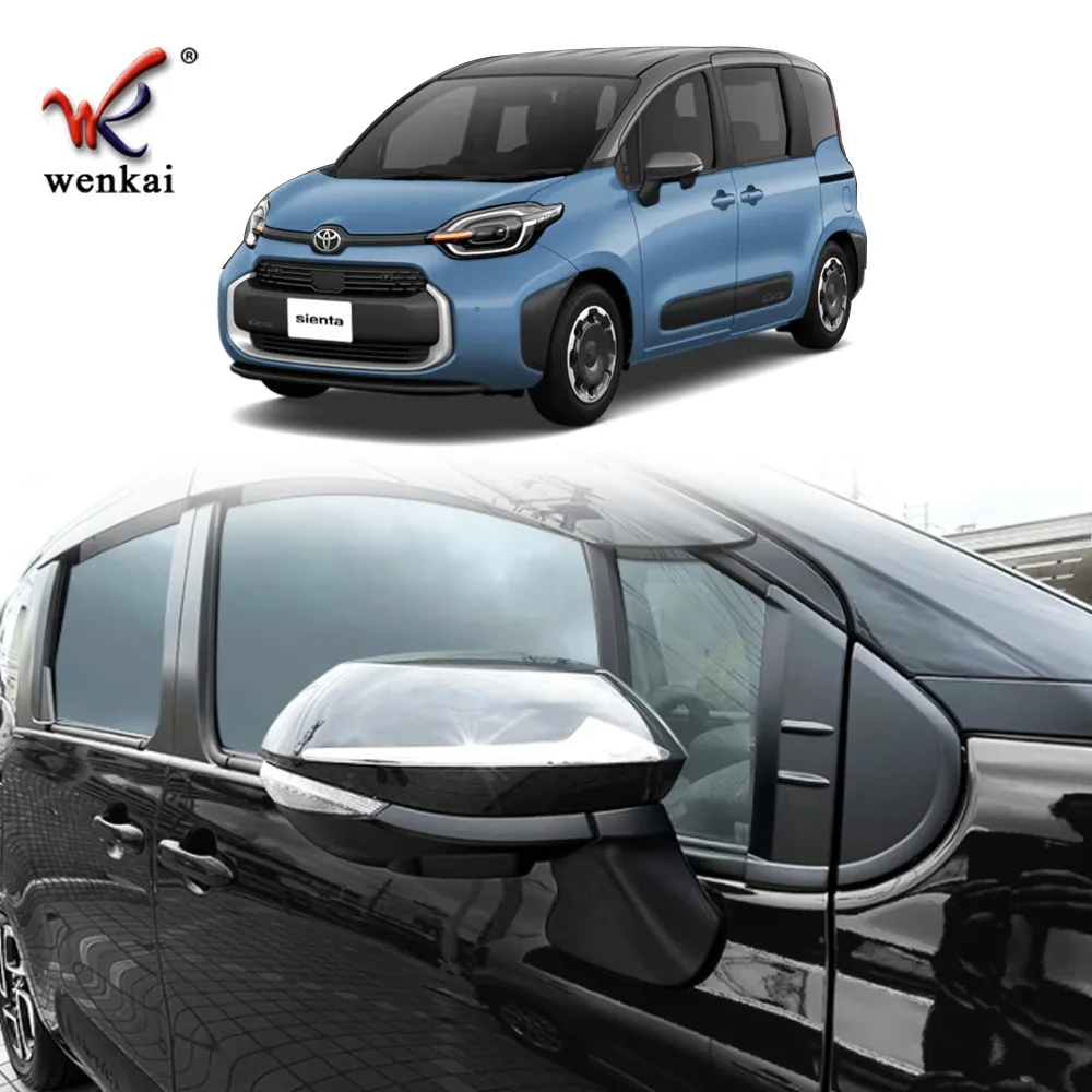 

Car Accessories Car Stickers For Toyota Sienta 10 2022 2023 Car Rearview Mirror Trim Sticker Cover Strip Fit Decorative
