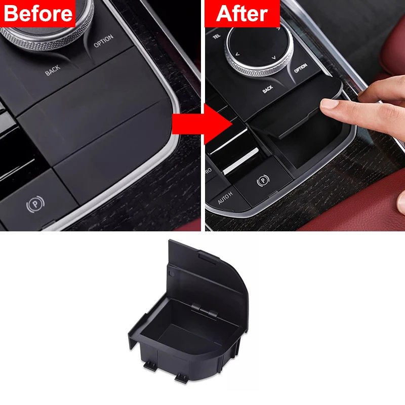 

Для BMW 1 2 3 4 серии G20 F40 G22 F44 X5 G05 X3 G01 X4 G22 X6 I3 I4 центральный подлокотник коробка для хранения Органайзер аксессуары