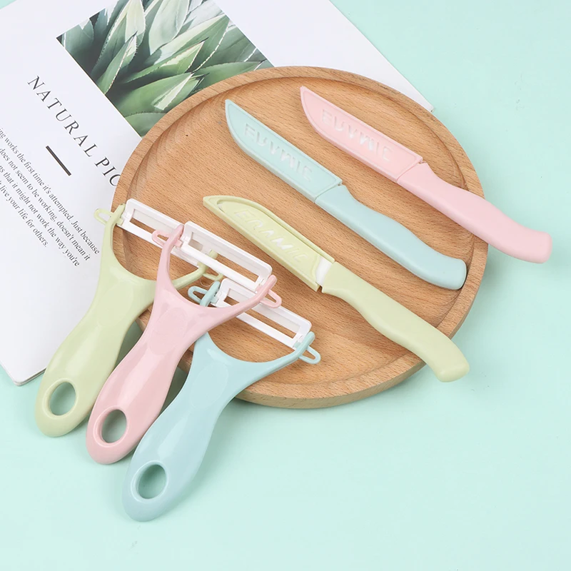 

2 шт./набор, керамические ножи для чистки фруктов