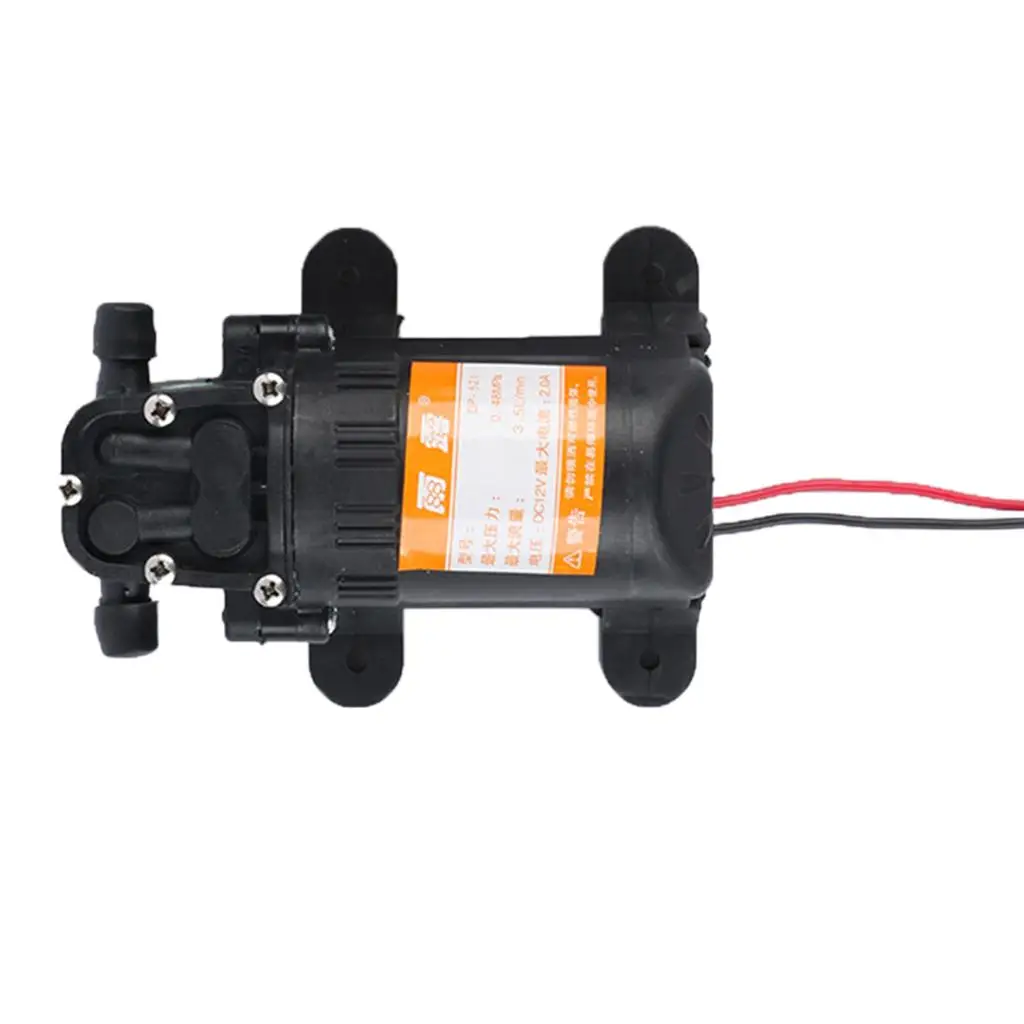 

Самовсасывающий мембранный Водяной насос высокого давления, 12 В постоянного тока для мойки автомобилей, уборки лодок и полива сада