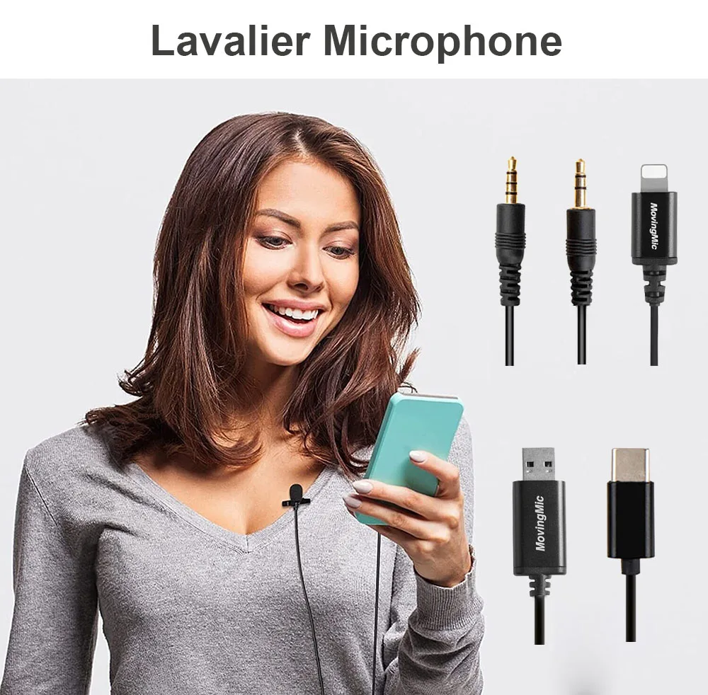 

Wired Microphone USB Condenser Mic Computer Recording Type-C Phone Camera Interview Live Broadcast Lavalier Microphones
