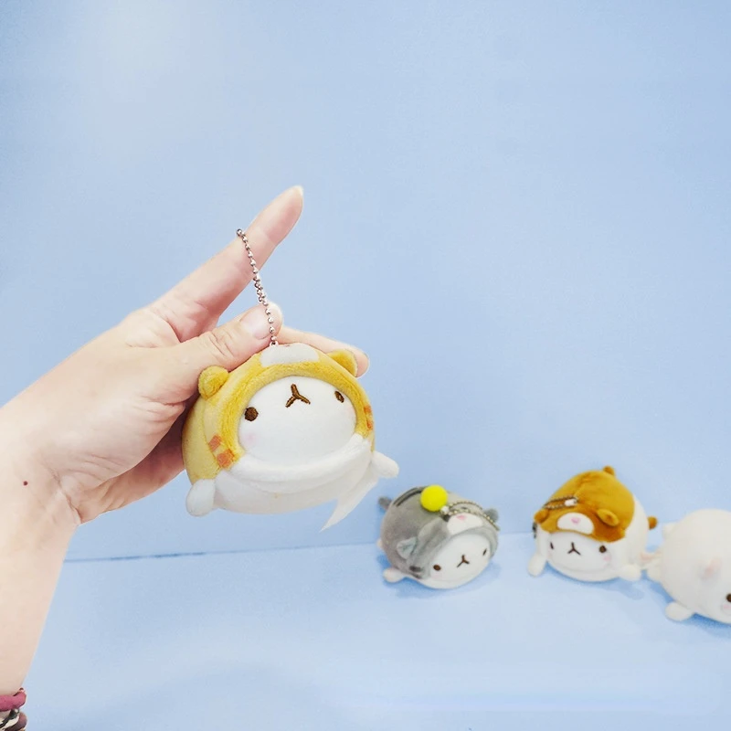 

10 см Кукла захватывающая машина маленькая плюшевая игрушка кролик кулон милый брелок