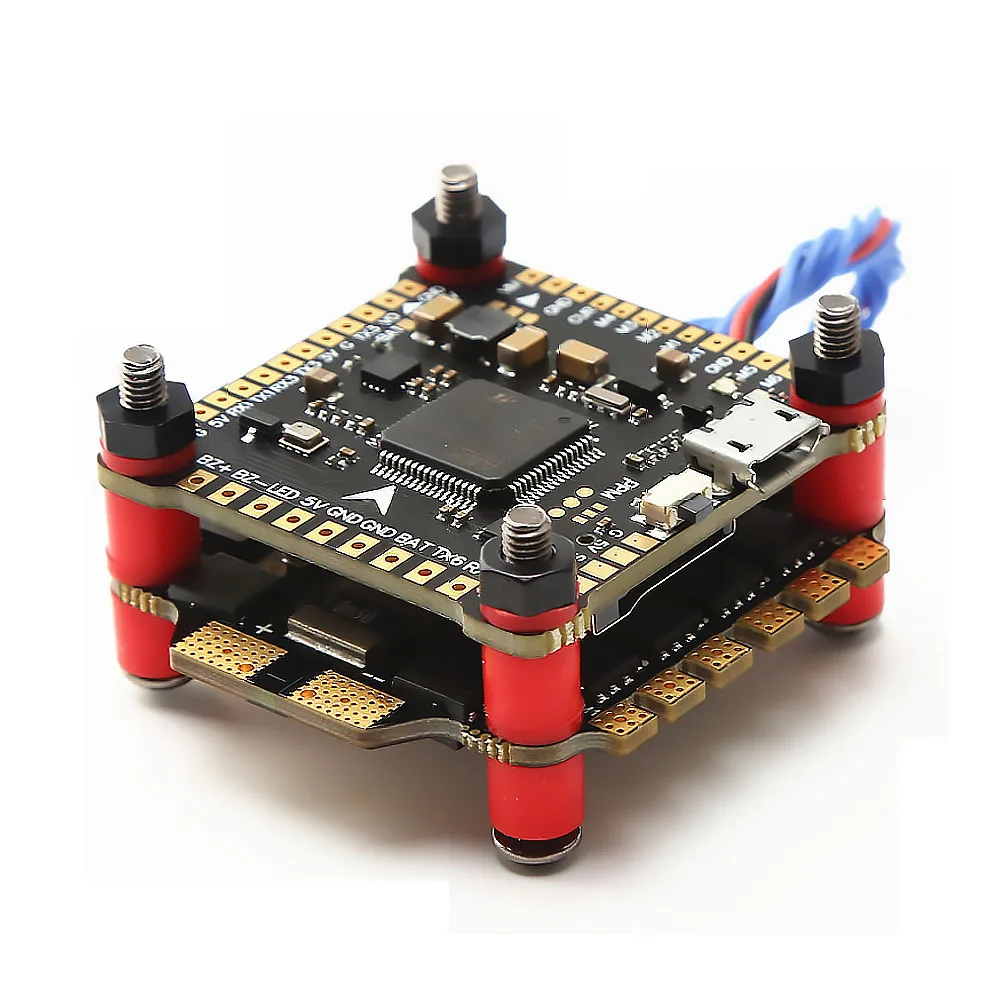 F4 V3S PLUS управление полетом и 4-в-1 45A ESC Satck F3 обновленный OSD FC 2-6S 45A BLHeli _ S ESC для радиоуправляемых FPV беспилотных летательных аппаратов