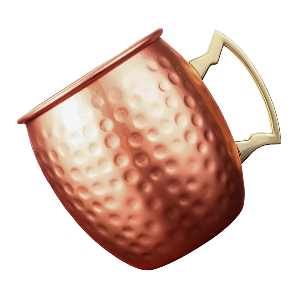 

Cup Glasses Mug Drinking Water Coffee Cocktail Iced Tea Metal Mule Tumblers Moscow Beverage Mugs Copper Steel Stainless Beer