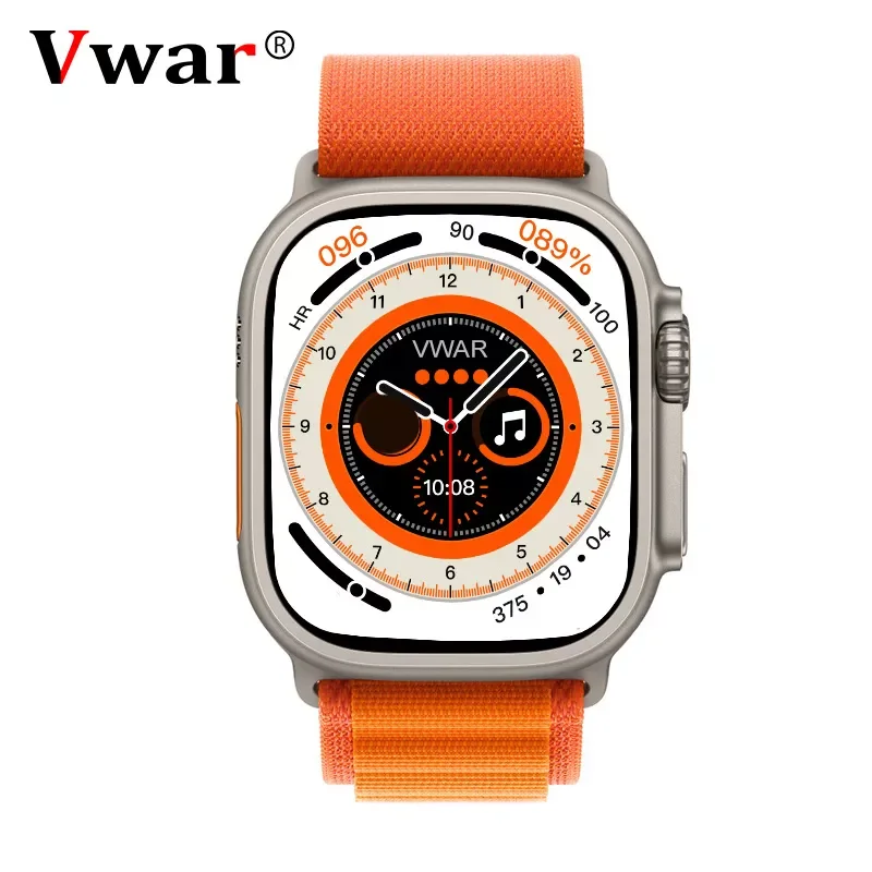 

Watch Ultra Series 8 Bluetooth Call Always-on Display Men Women iwo 15 Pro Max Smartwatch i 2022 NEW