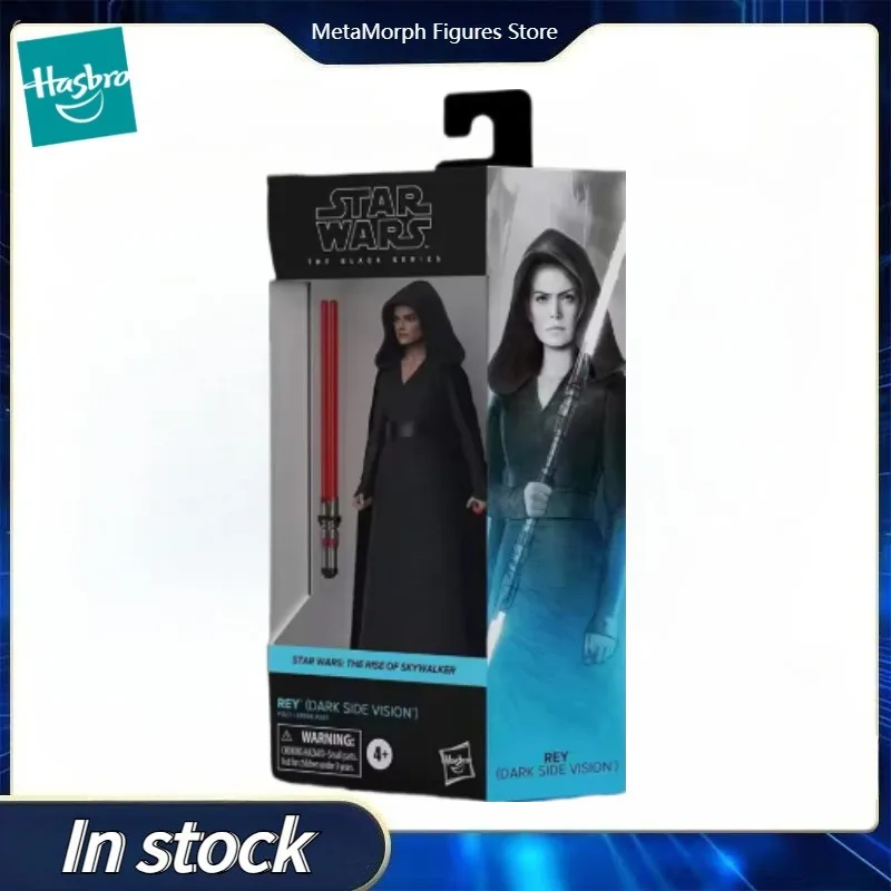 Фото Оригинальная коллекционная модель аниме-фигурки Hasbro Star Wars The Black Series Rey (Dark Side Vision) №2