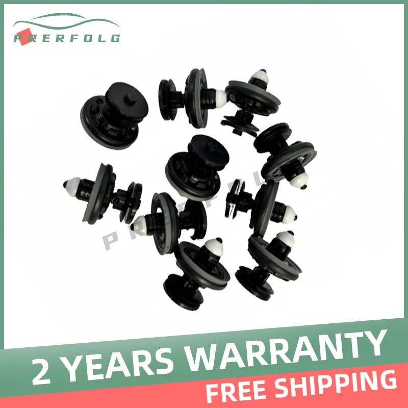 

10x зажимы для внутренней обшивки дверей 6Q0868243 для VW Volkswagen Touran Tiguan Golf Passat Polo автомобильные пластиковые заклепки крепеж