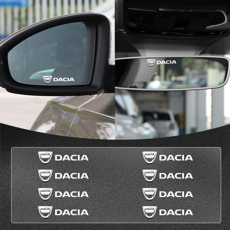 

Car Wide-angle Rearview Mirror Reverse Back Rear Mirror Sticker For Dacia Duster Logan Dokker Sandero Stepway 2 3 Mcv Kwid Lodgy