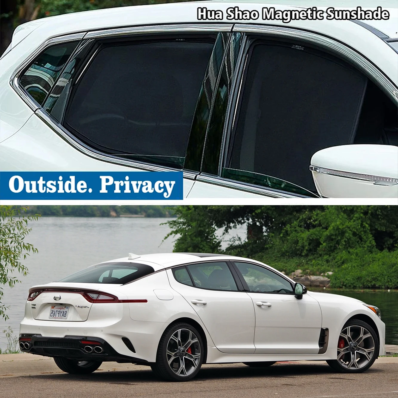 Магнитный автомобильный солнцезащитный козырек занавеска на лобовое стекло