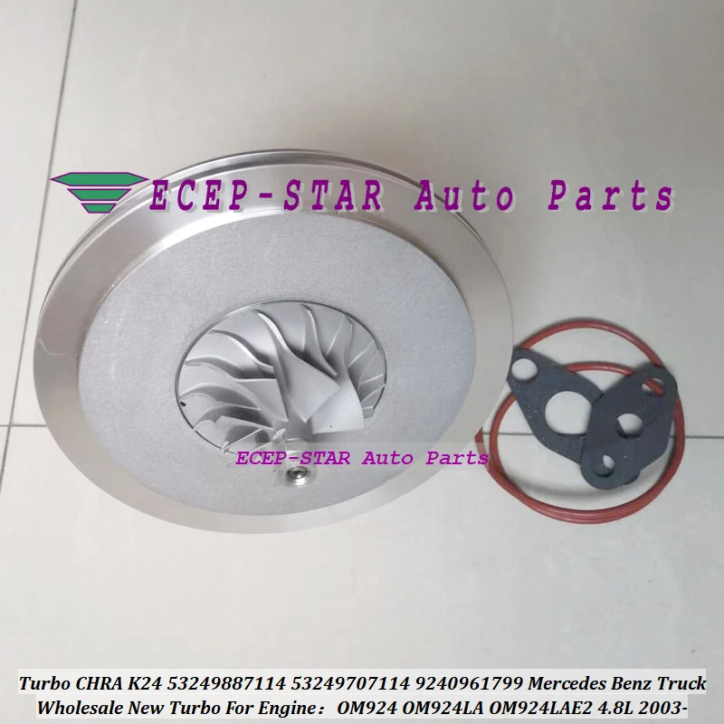 

Турбокартридж CHRA K24 53249887114 53249707114 53249707107 9240961799 для MERCEDES BENZ Truck OM924 OM924LA OM924LAE2 4.8L