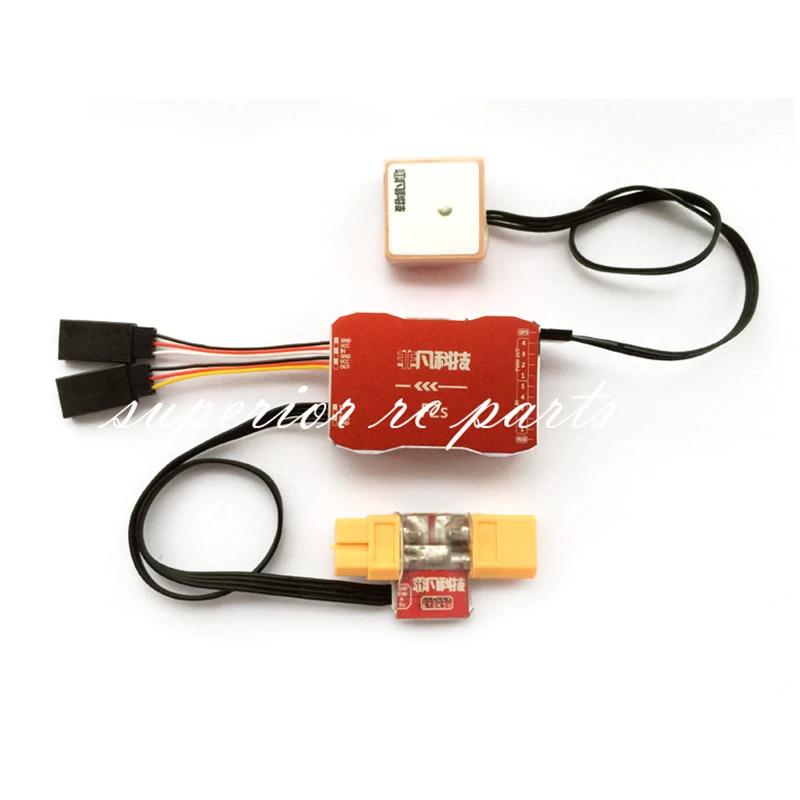 Управление полетом F2S с 6M или M8N GPS и модулем питания XT60 T-plug, автоматический возврат OSD, установка направления высоты, прошивка U2