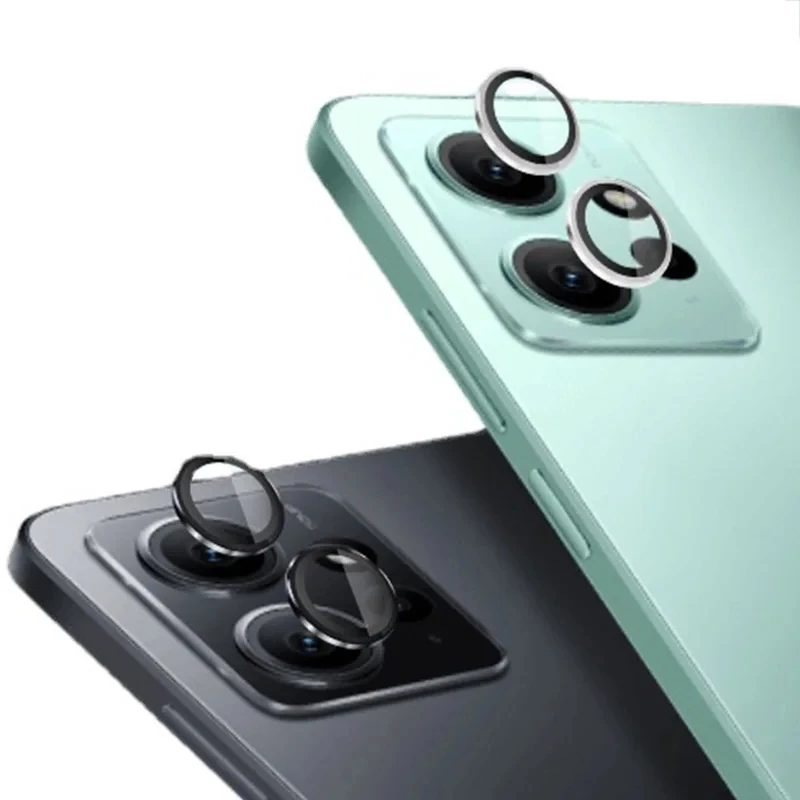 Фото Алюминиевая пленка для объектива Redmi Note 12 Pro Plus, защитная пленка 9H для объектива камеры Note12 12 Pro, Защитная пленка для экрана камеры, металлическая крышка №4