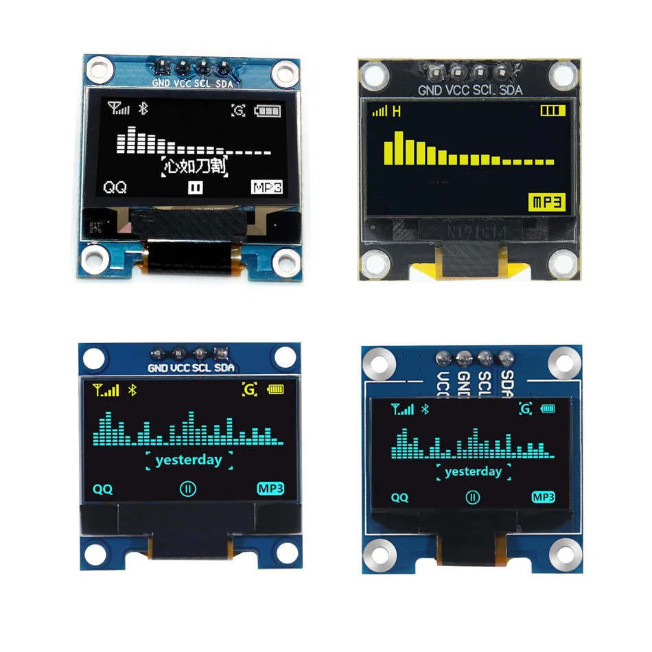 

0,96 0,91 дюймов 128x32 IIC I2C синий OLED ЖК-дисплей модуль «сделай сам» SSD1306 Драйвер IC DC 3,3 В 5 В для arduino комплект «сделай сам»