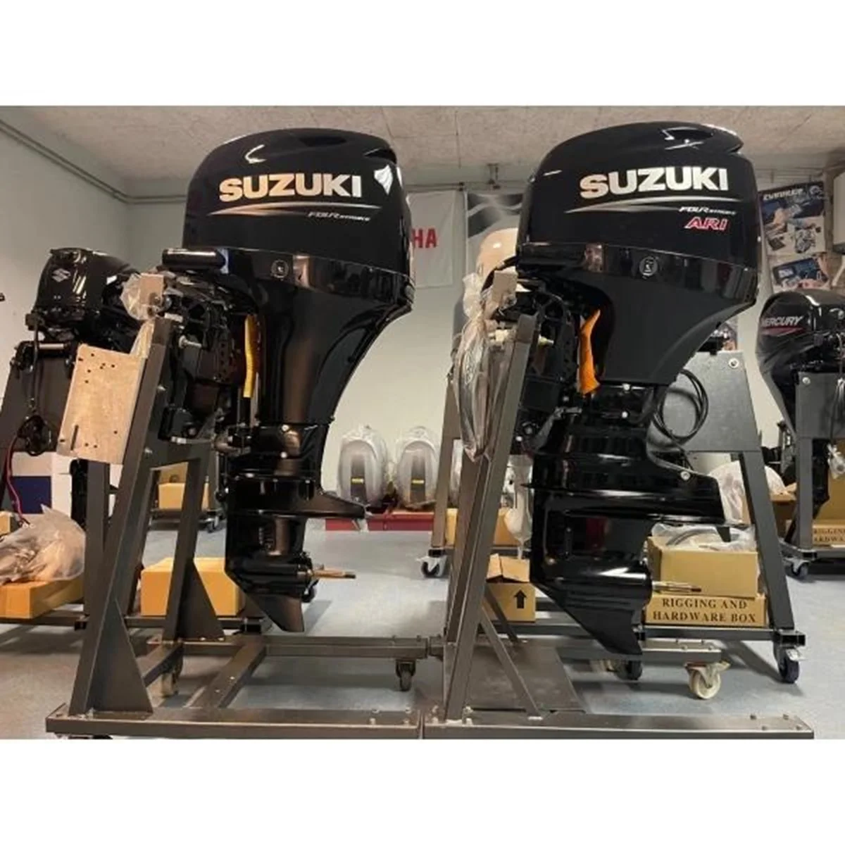 BEST SAELS Suzuki 60HP длинный вал DF60 AVTL ARI (включая пульт дистанционного управления