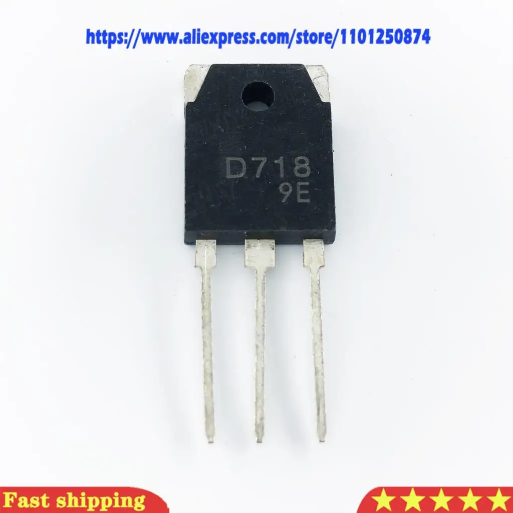 10 шт. = 5 пар 2SB688 2SD718 ( B688 D718 ) TO-247 Новый оригинал в наличии