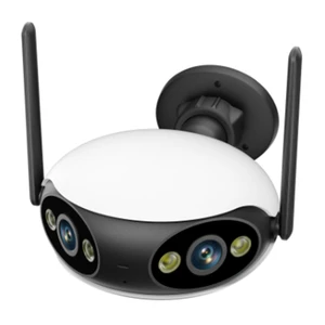 Wifi Outdoor Security Camera AI Auto Tracking Surveillance 4MP 180° Ultra Wide View Angle Humanoid Detection EU Plug