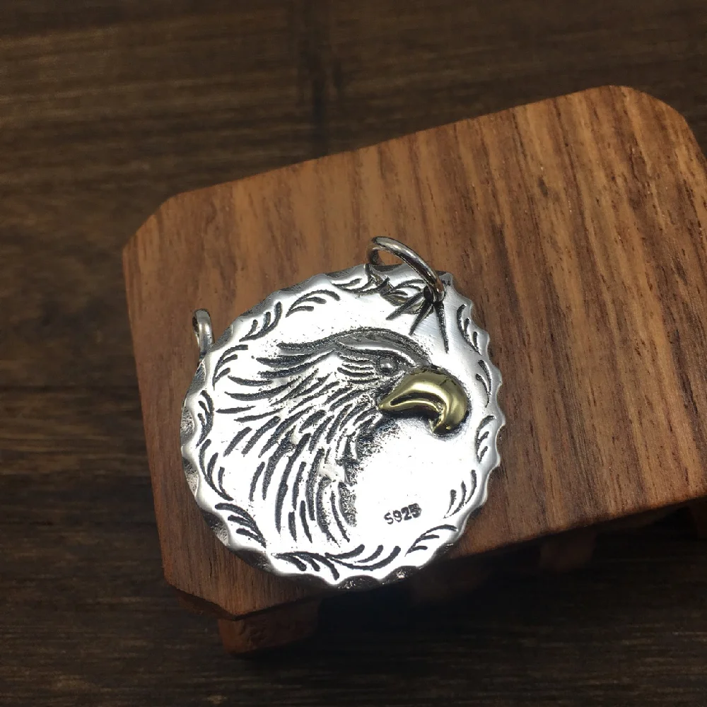 Модные ювелирные изделия в японском стиле кулон ручной работы из стерлингового