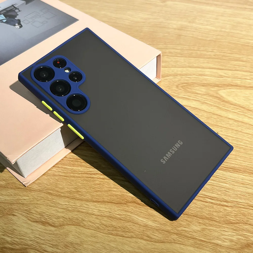 Силиконовый чехол для Samsung Galaxy S24 S21 S22 S23 Plus S20 FE