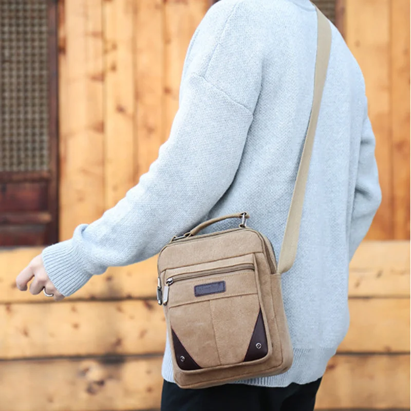 

men's travel bags cool Canvas bag fashion men messenger bags high quality brand bolsa feminina shoulder bags