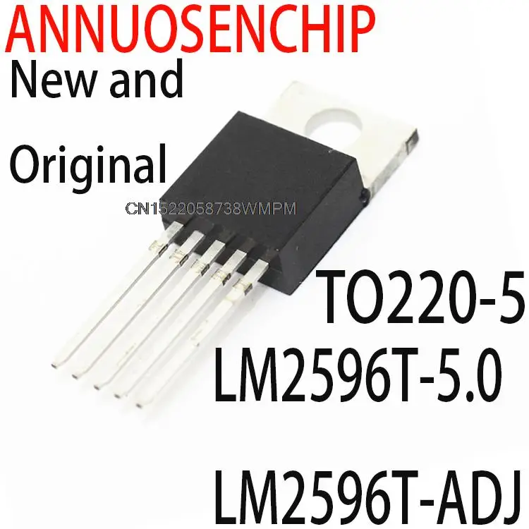 10 шт., новые и оригинальные IC LM2596 LM2596T TO-220 3A 5V ADJ 3,3 V 12V