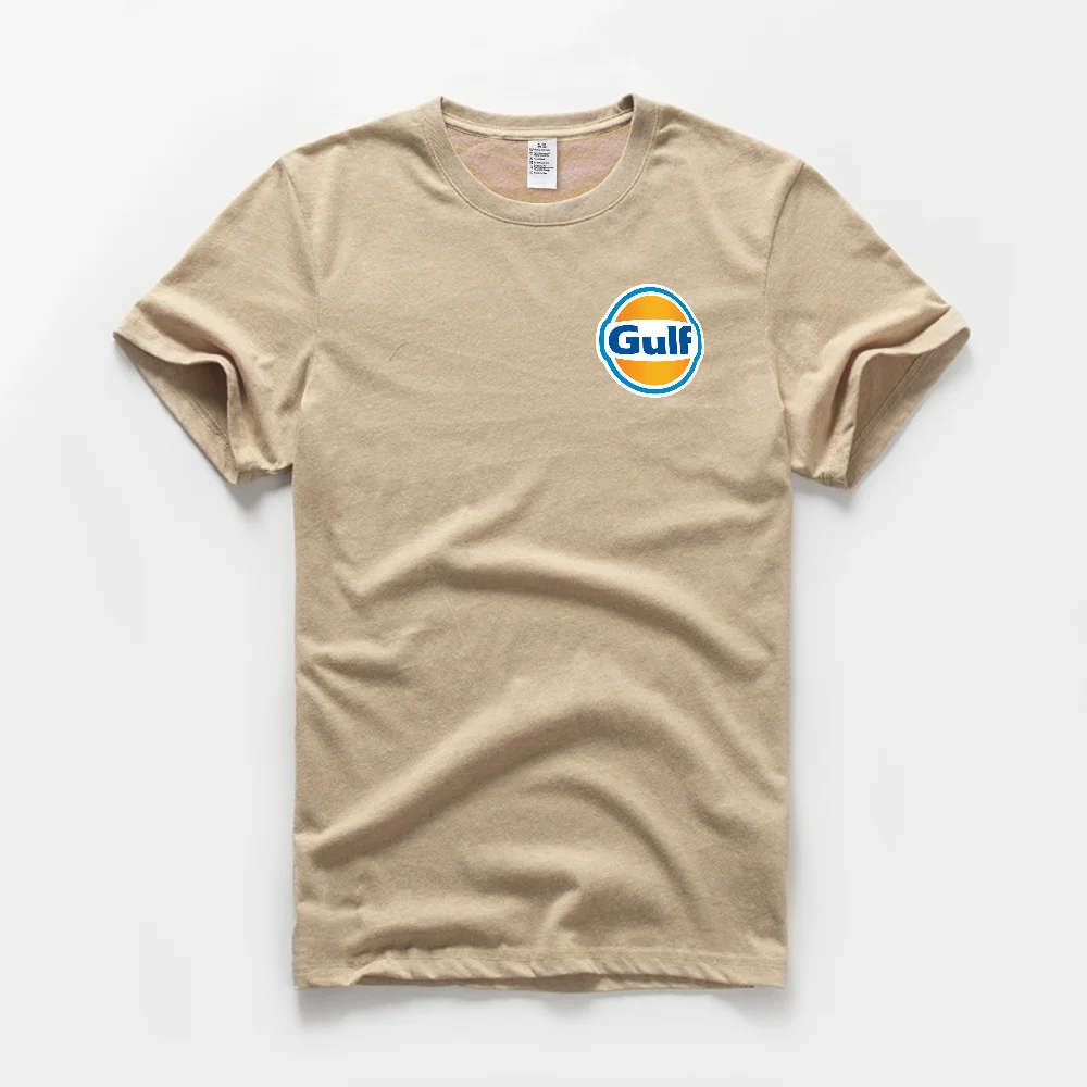 

Gulf Icon Print Men's Women's Summer Casual Top T-Shirt Fashion Cool Top Cotton T-Shirt Simple Pattern